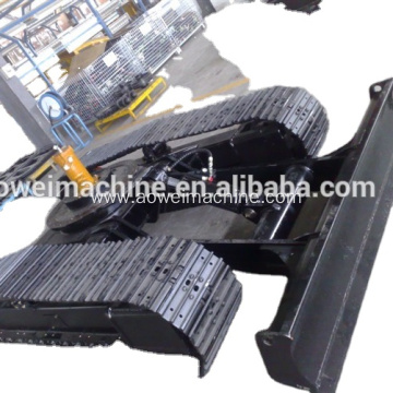 Rc control Rubber track electric chassis from 0.5T to 20t undercarriage for excavator loader Farms bocat wetland